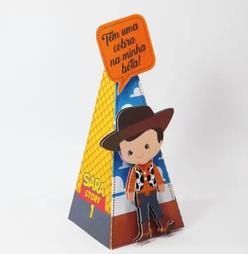 Caixinha para festa tema toy story