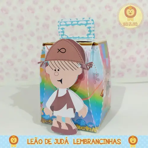 Caixinha para festa tema turma do cristãozinho