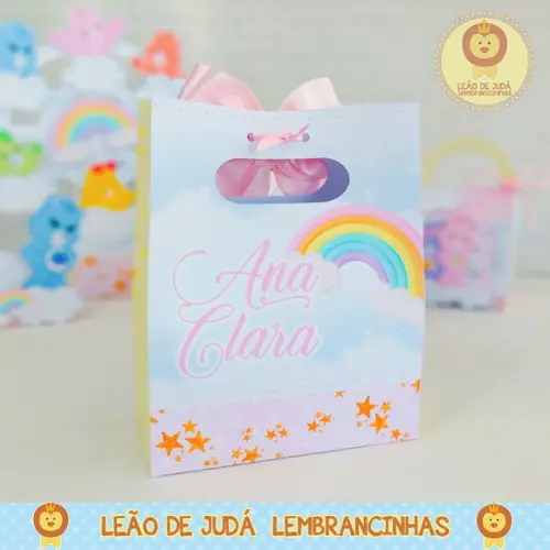 Caixinha para festa tema ursinhos carinhosos