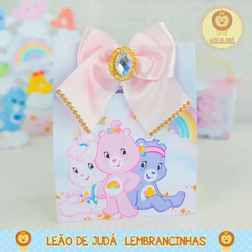 Caixinha para festa tema ursinhos carinhosos