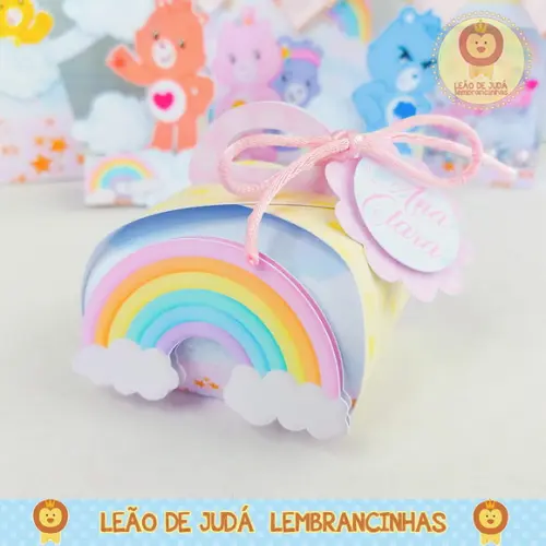 Caixinha para Festa Tema Ursinhos Carinhosos