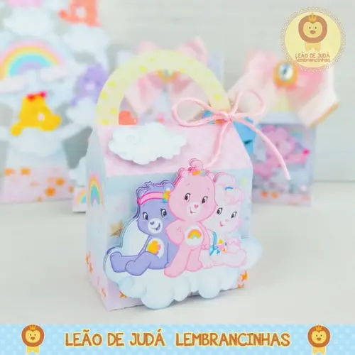 Caixinha para Festa Tema Ursinhos Carinhosos