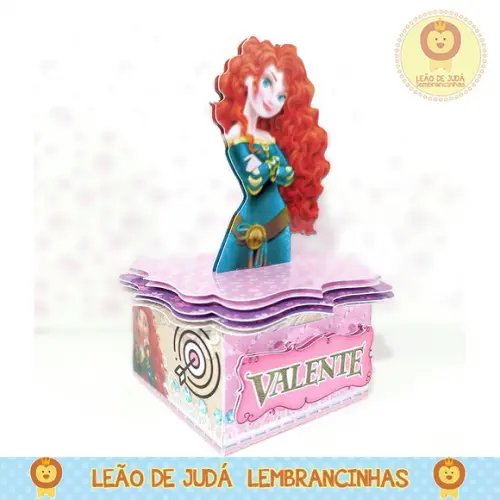 Caixinha para festa tema Valente