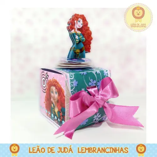 Caixinha para festa tema Valente