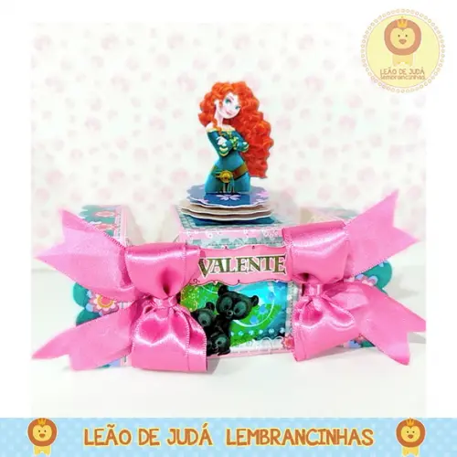 Caixinha para festa tema Valente