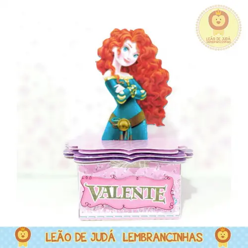 Caixinha para festa tema Valente