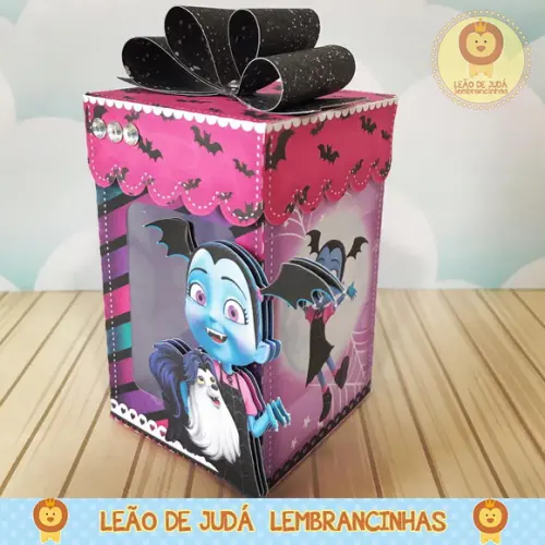 Caixinha para festa tema vampirina