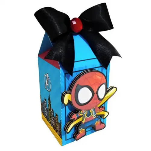 Caixinha para Festa Tema Vingadores