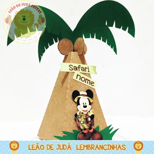 Caixinha Piramide mickey modelo 2