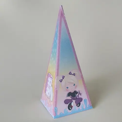 Caixinha Pirâmide Slime