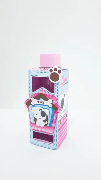 Caixinha porta tubete tema cachorrinho
