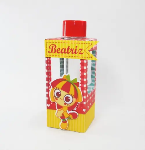 Caixinha porta tubete tema sitio do picapáu amarelo