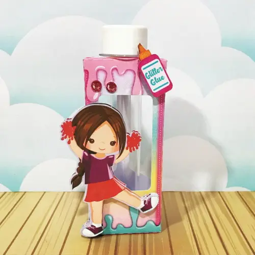 Caixinha Porta Tubete Tema Slime
