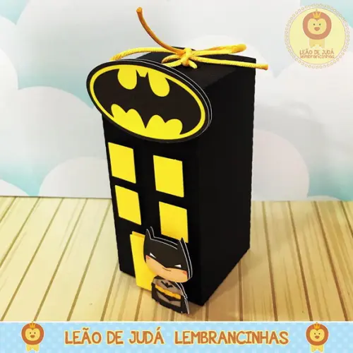 Caixinha Prédio tema Batman