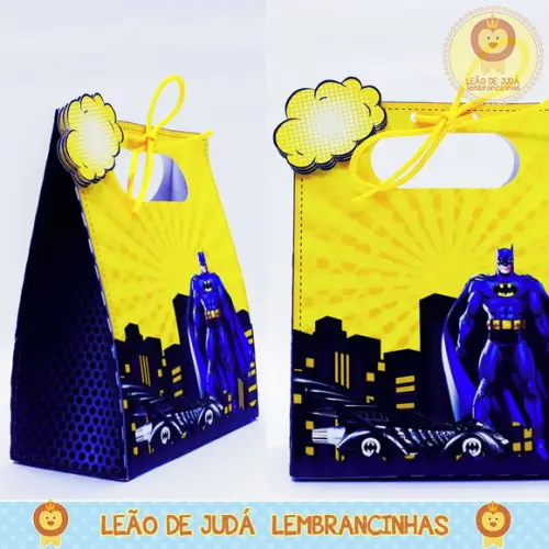 Caixinha presente tema Batman
