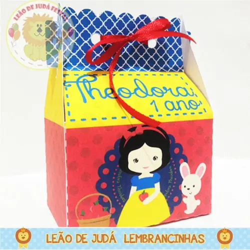 Caixinha Sorriso tema Branca de neve