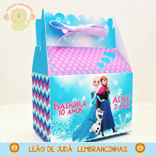 Caixinha Sorriso tema Frozen