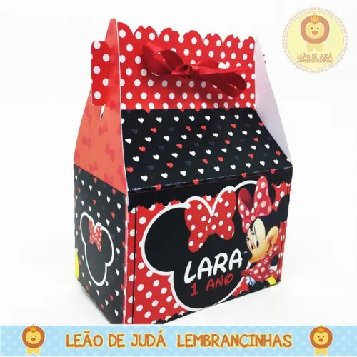 Caixinha Sorriso tema Minnie