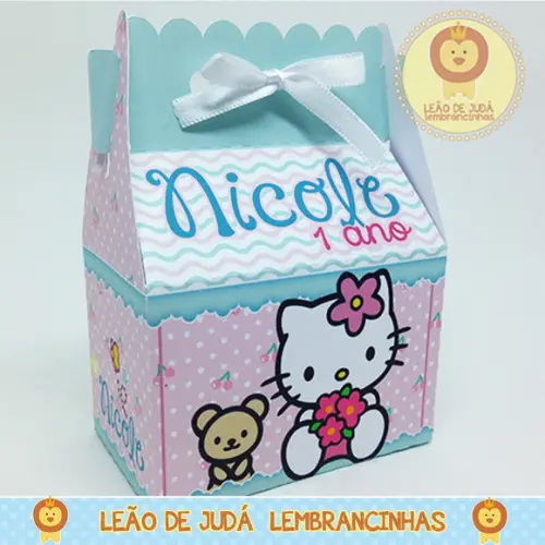 Caixinha Sorriso tema hello kitty