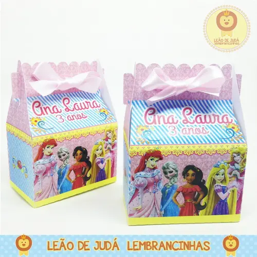 Caixinha Sorriso tema Princesas
