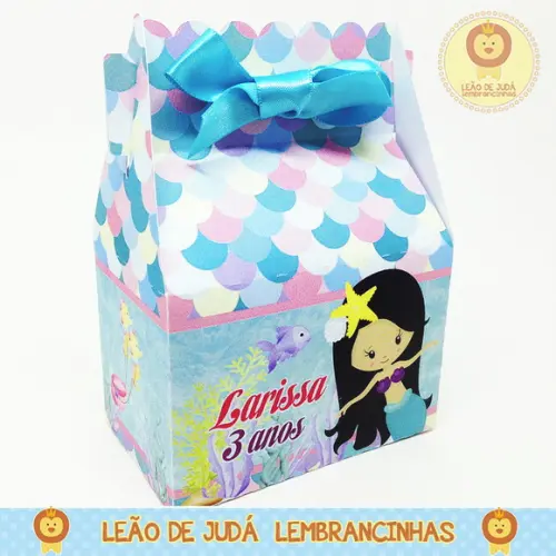 Caixinha Sorriso tema Sereia