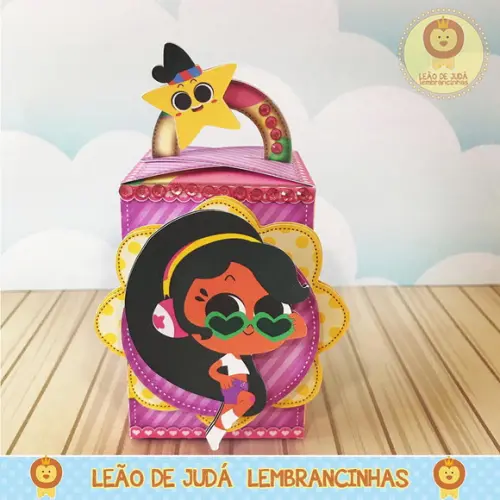 Caixinha Suécia Tema Anitinha