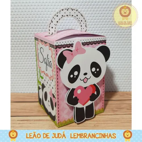 Caixinha Suécia Panda