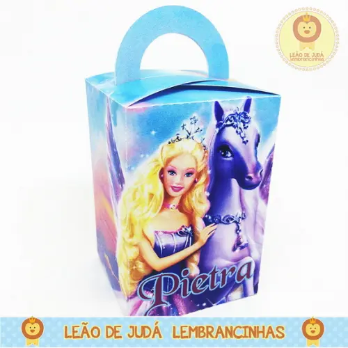 Caixinha Suécia tema Barbie