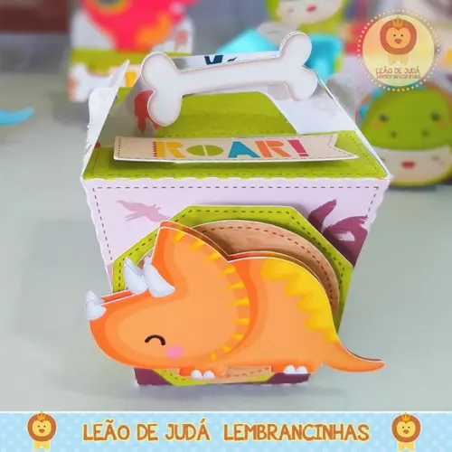 Caixinha Sushi Dinossauro