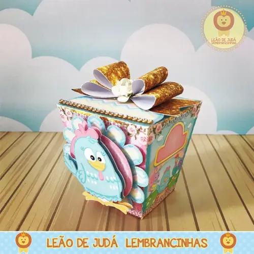 Caixinha Sushi Galinha Pintadinha