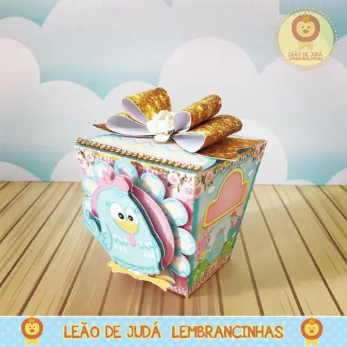 Caixinha Sushi Galinha Pintadinha