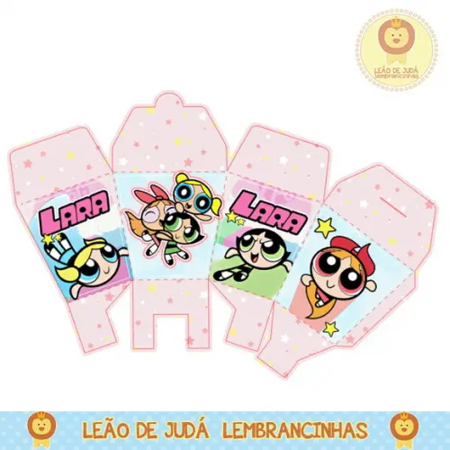 caixinha sushi meninas super poderosas