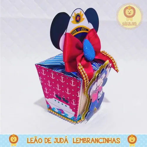 Caixinha Sushi Mickey Marinheiro