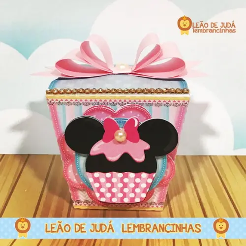 Caixinha Sushi minnie confeiteira