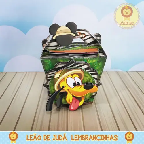 Caixinha Sushi Mickey Safári