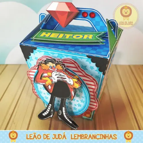 Caixinha Sushi Sonic