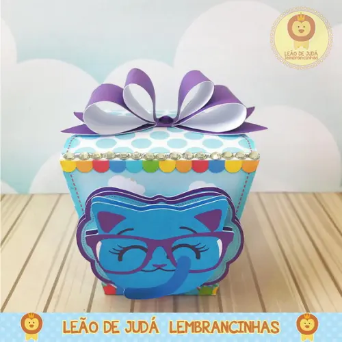 Caixinha sushi tema bolofofos