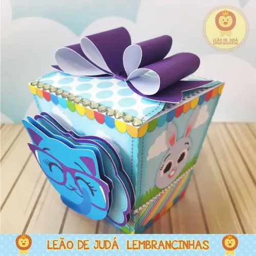 Caixinha sushi tema bolofofos