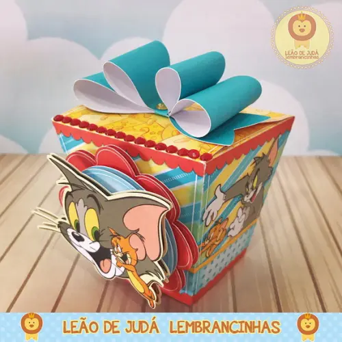 Caixinha Sushi Tom e Jerry
