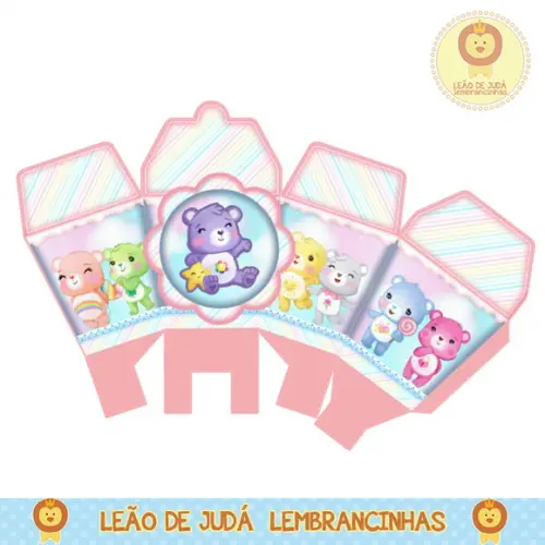 caixinha sushi ursinhos carinhosos