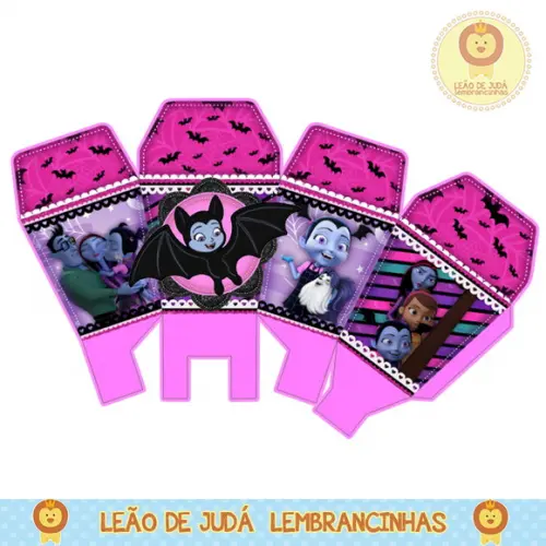 caixinha sushi vampirina