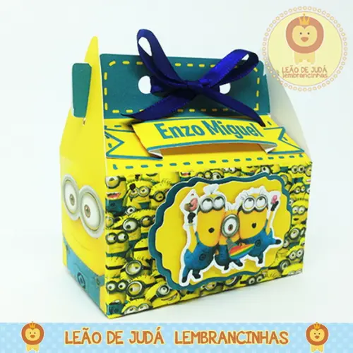 Caixinha Tema Minions