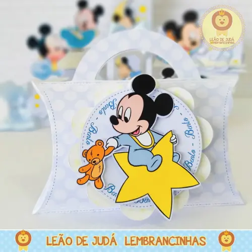 Caixinha Travesseiro Tema Baby Disney