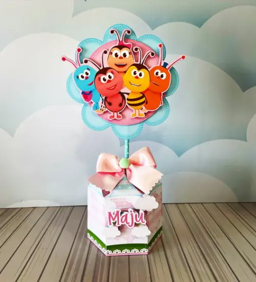 Centro de Mesa Tema Bichikids