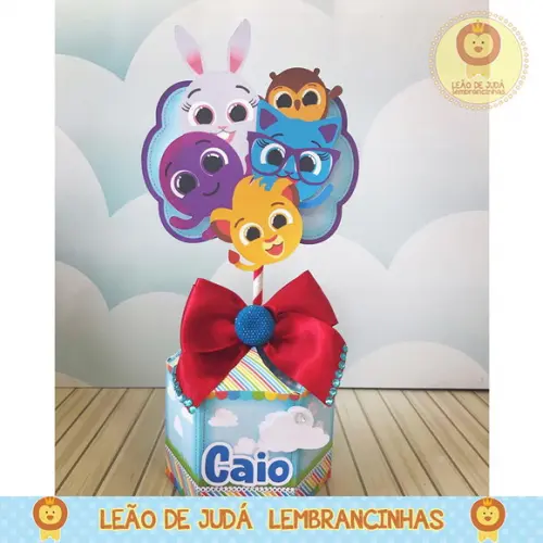 Centro De Mesa Tema Bolofofos
