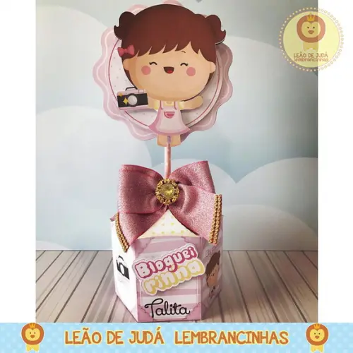Centro De Mesa Tema Blogueirinha