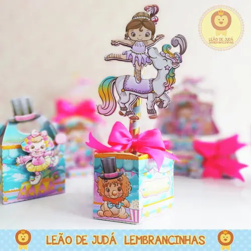 Centro De Mesa Tema Circo