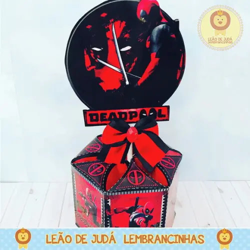 Centro de Mesa Tema Deadpool