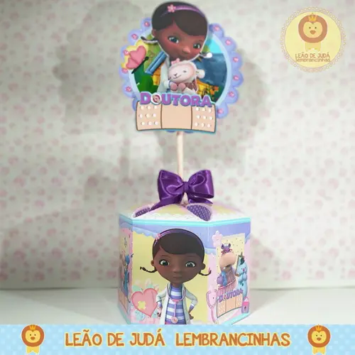 Centro De Mesa Tema Doutora Brinquedos