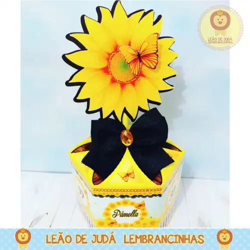 Centro De Mesa Tema Girassol